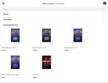 Tablet Screenshot of newengelpublishing.com